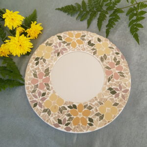 Pastel Flowers Mirror