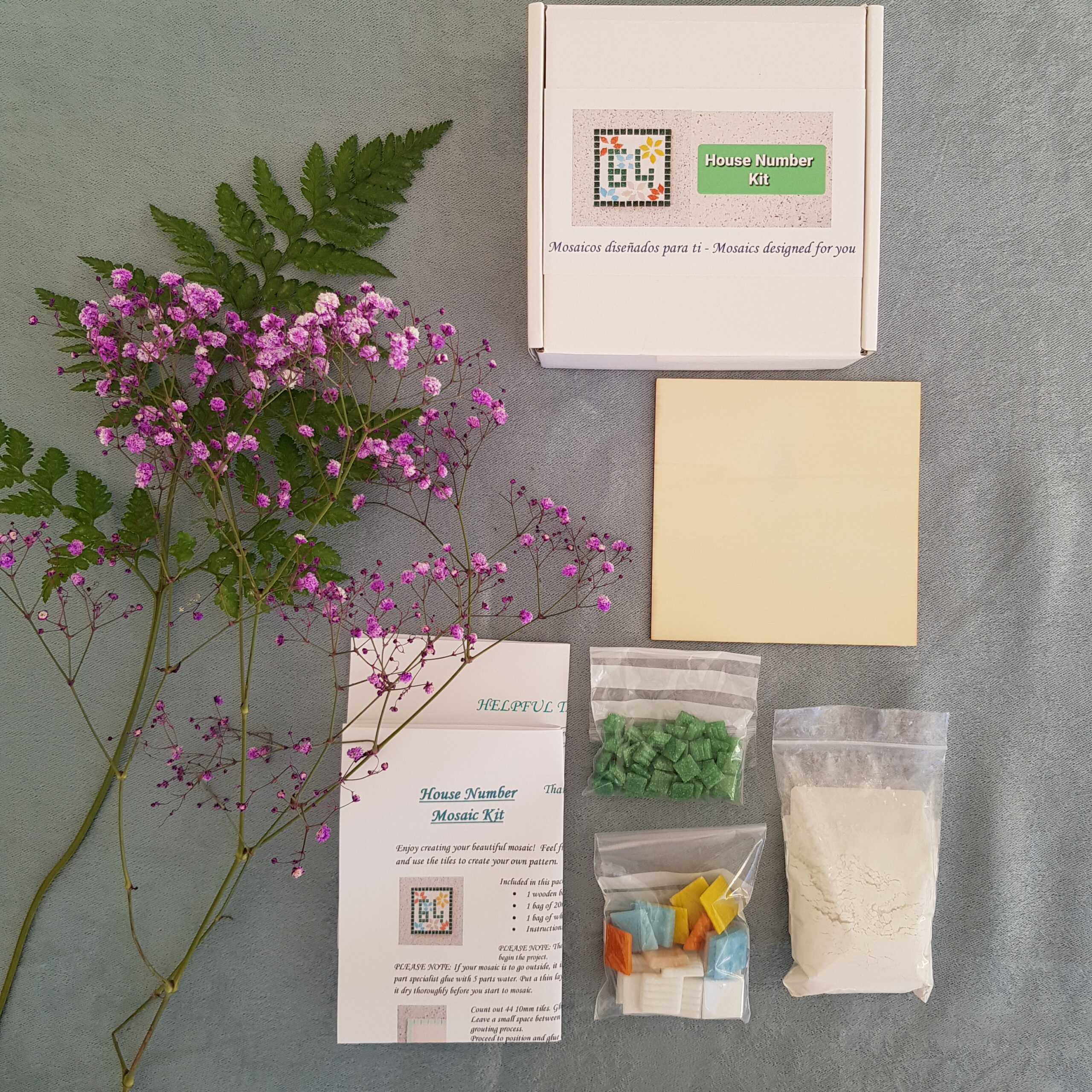 House Number Mosaic Kit