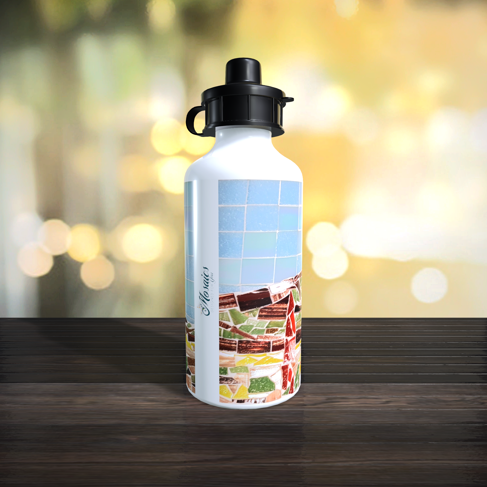 Teide Flip Top Sip Lid Water Bottle - Image 3