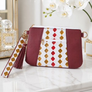 Aitana Maroon Handbag