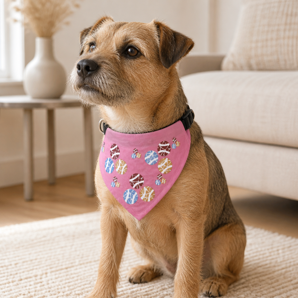 Balls Medium Dog Scarf