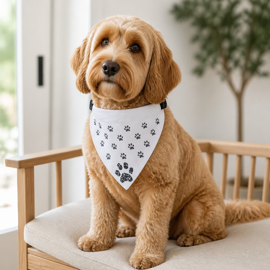 Paws Medium Dog Scarf - Image 2