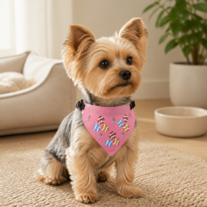 Balls Small Dog Scarf