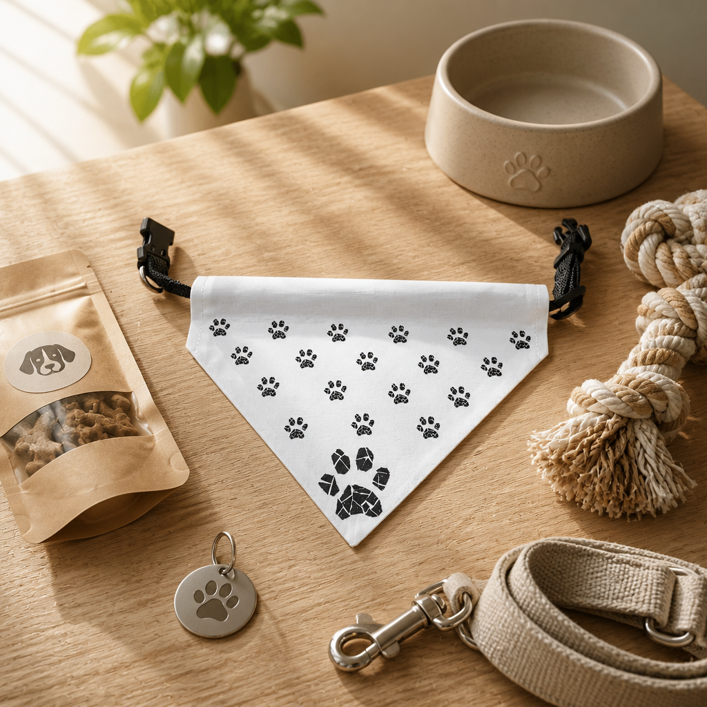 Paws Medium Dog Scarf - Image 3
