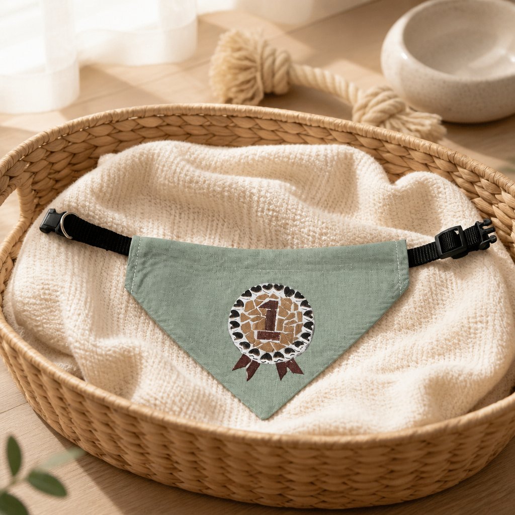 No. 1 Small Dog Scarf - Image 2